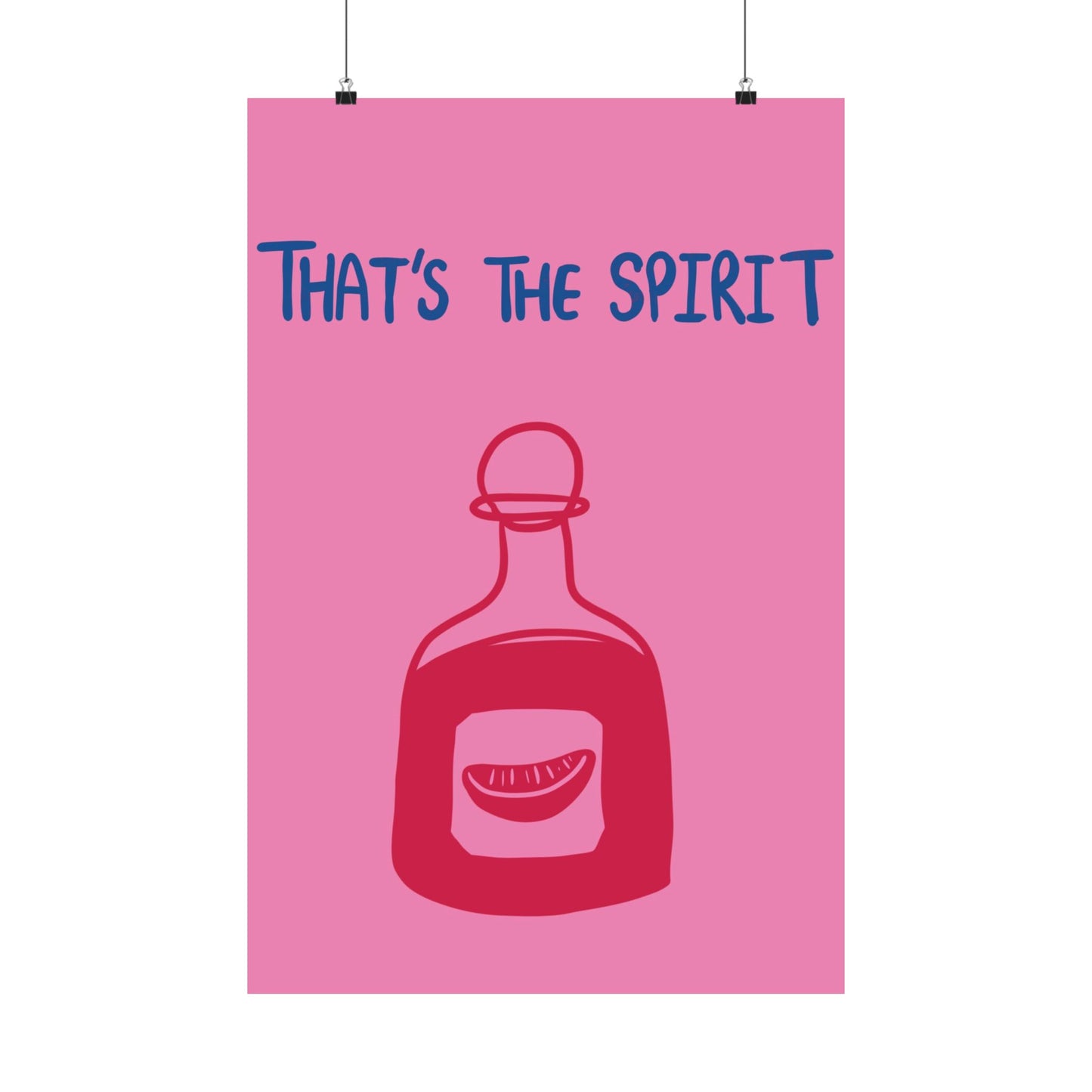 "That's the Spirit" Decorative Wall Art
