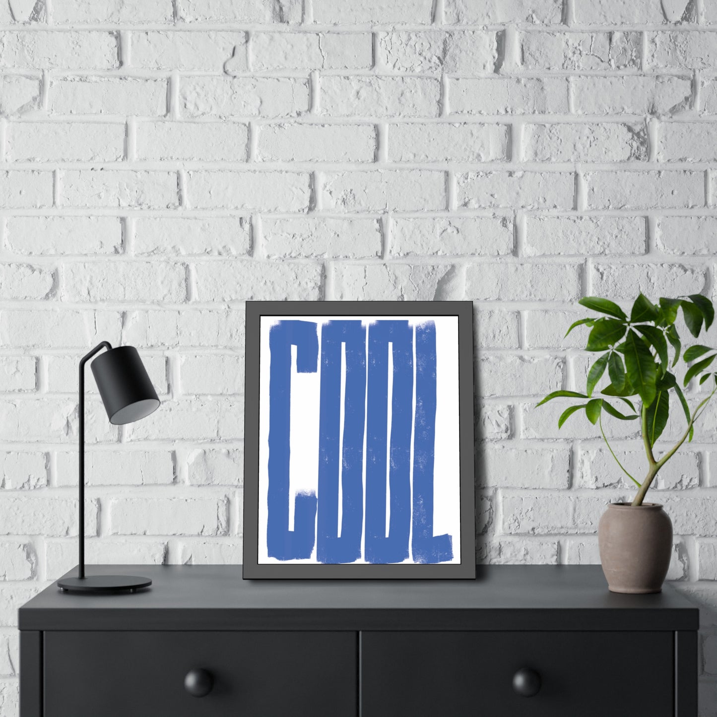 Cool Framed Paper Poster