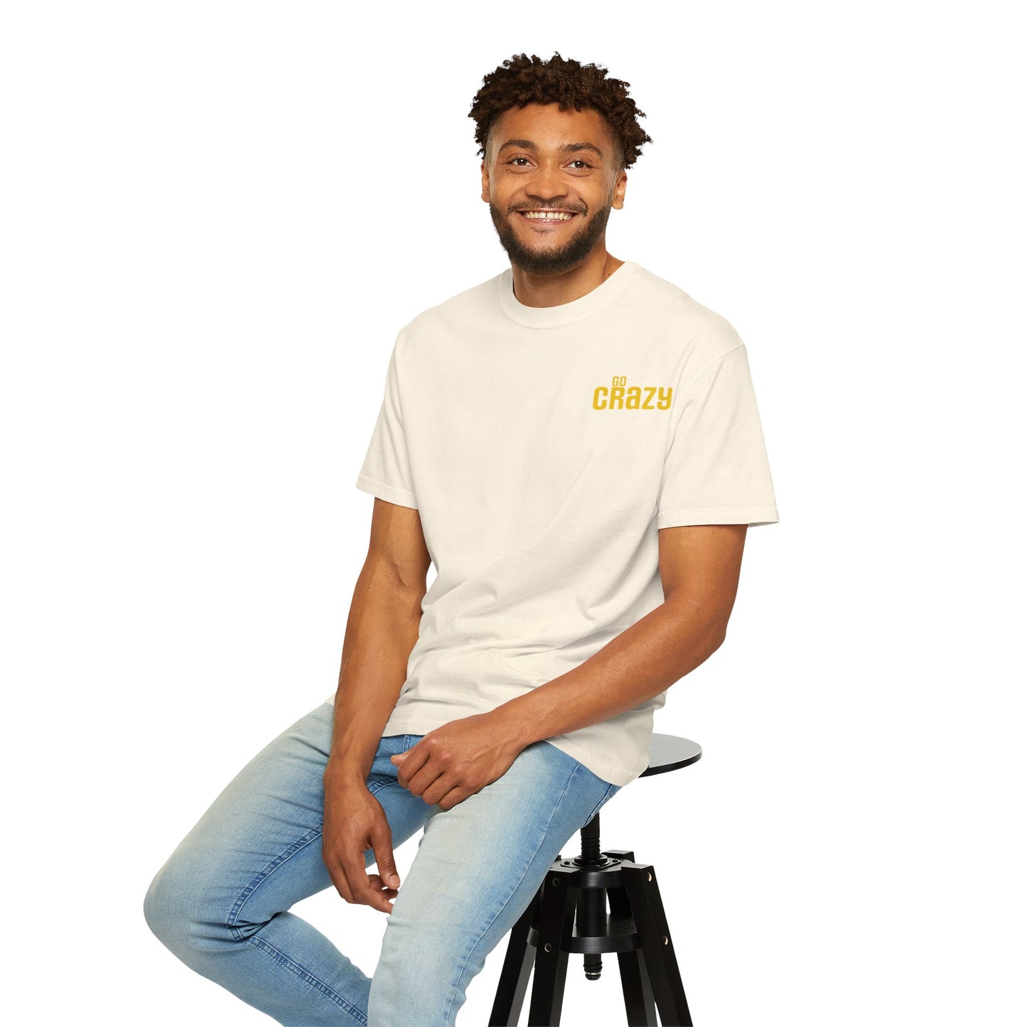 'GO CRAZY' Fun Design T-shirt