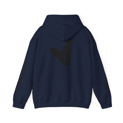 Black hart hoddie