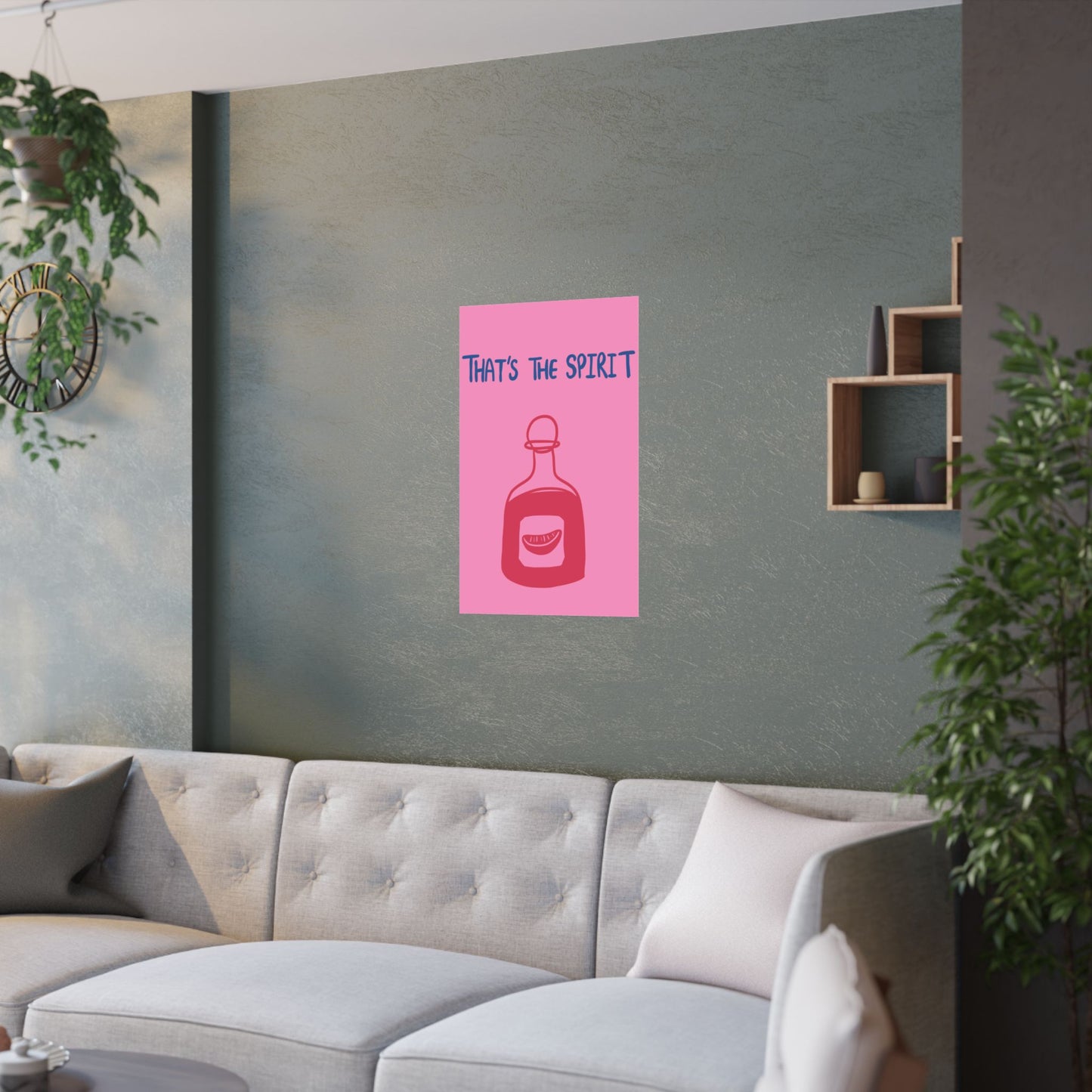 "That's the Spirit" Decorative Wall Art
