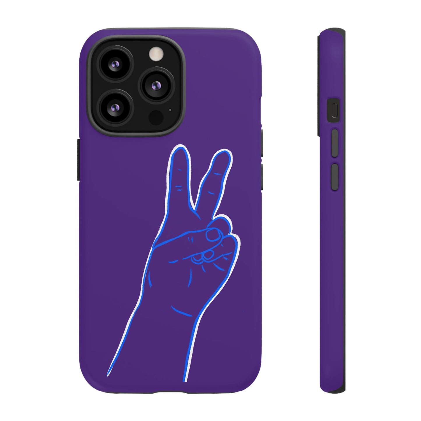 Vibrant Peace Gesture Phone Case