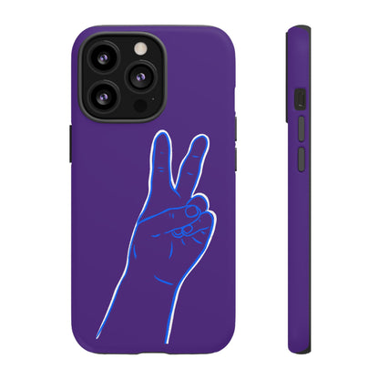 Vibrant Peace Gesture Phone Case
