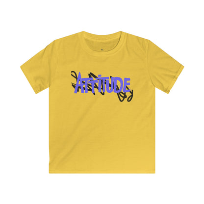Kids' Attitude Graphic Tee - Cool & Simple Style for Young Trendsetters