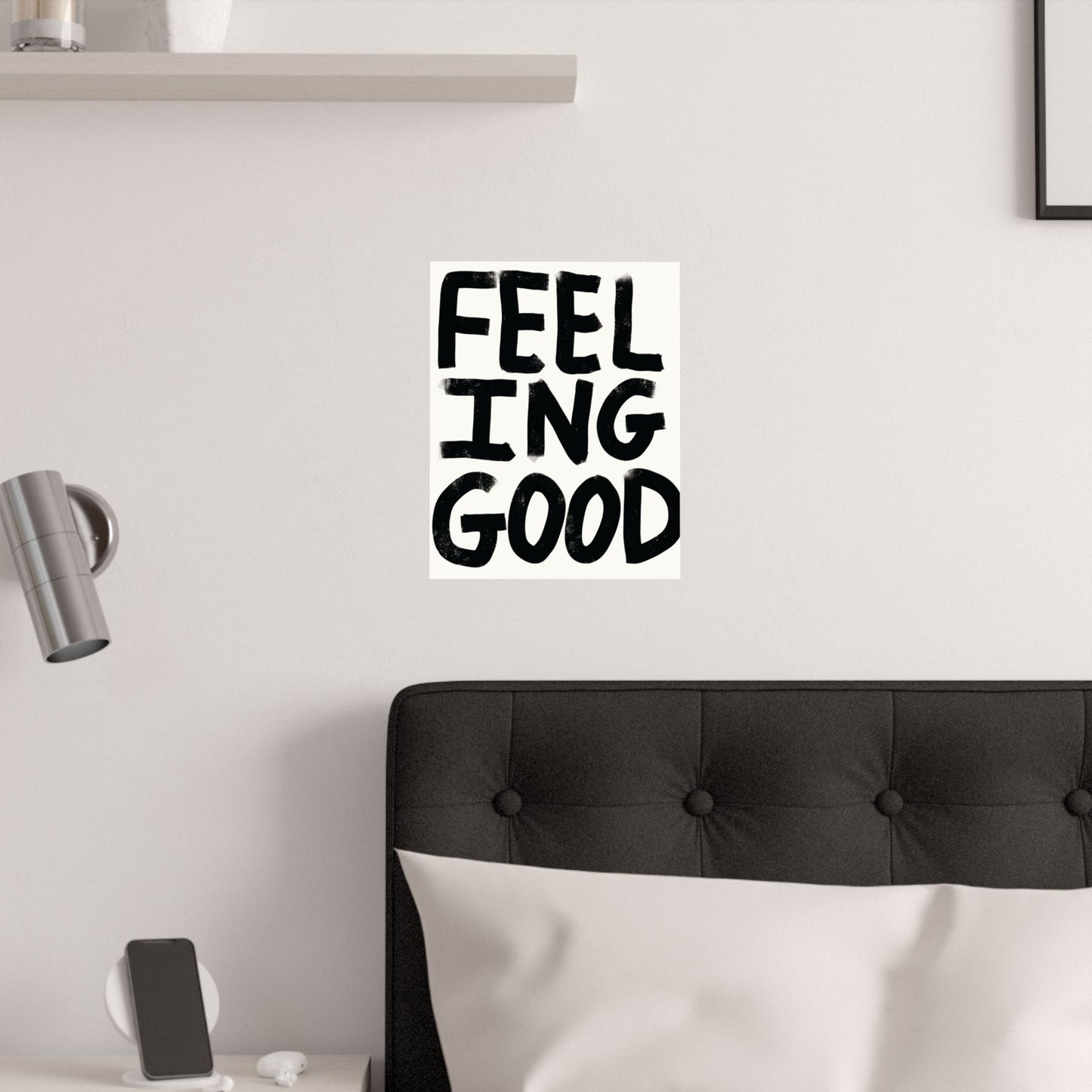 Feeling good Satin Poster