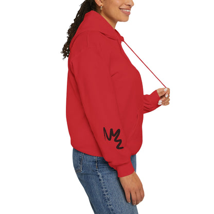 Black hart hoddie