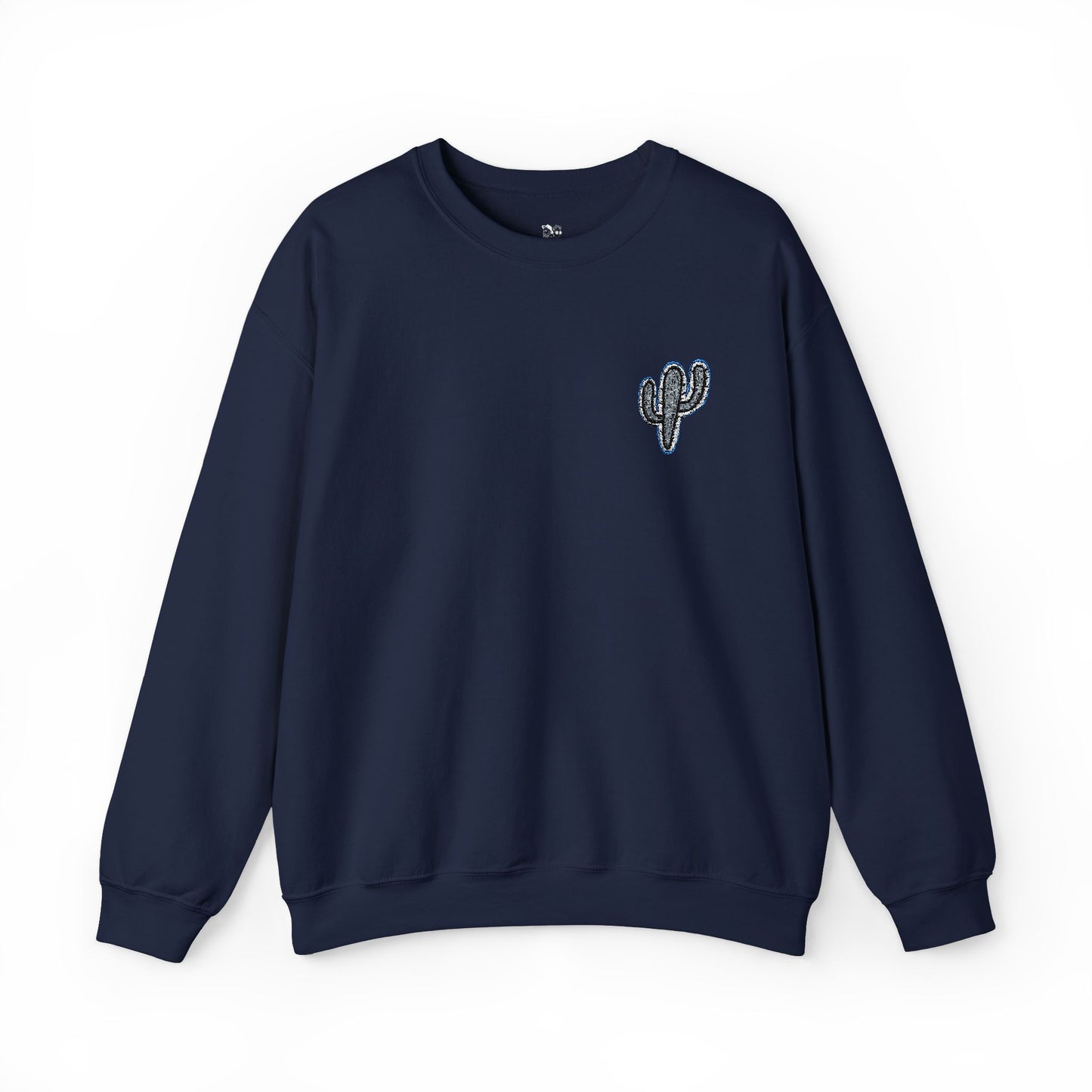 Cactus Embroidered Unisex Crewneck Sweatshirt